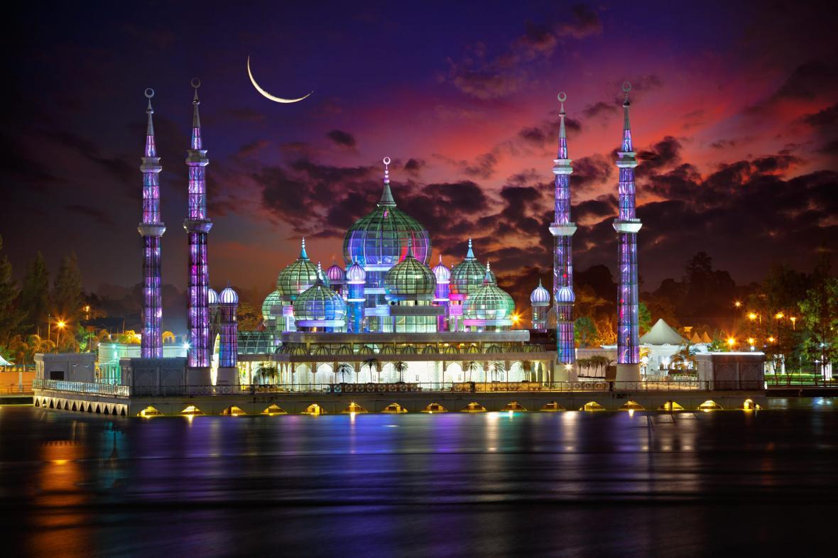 مسجد کریستالی مالزی (Crystal Mosque Malaysia)