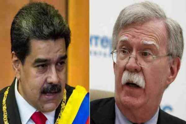 هشدار بولتون به چین و روسیه در مورد حمایت از مادورو