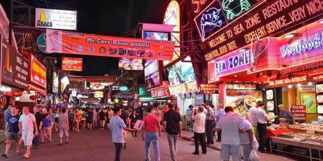 خیابان واکینگ استریت Walking Street پاتایا تایلند خیابان واکینگ استریت Walking Street پاتایا تایلند