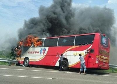 26 کشته در حادثه اتوبوس گردشگران چینی در تایوان
