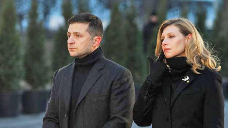 همسر رئیس جمهوری اوکراین به کرونا مبتلا شد