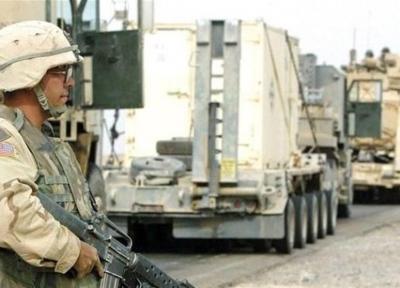 عراق، هدف قرار دریافت یک ستون نظامی ارتش تروریست آمریکا