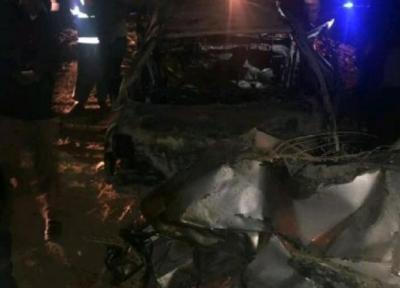 خبرنگاران تصادف در محور جیرفت به کهنوج 4 کشته برجا گذاشت