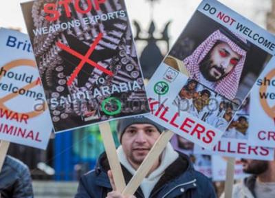 اعتراضات در پاریس علیه فروش اسلحه به عربستان و امارات