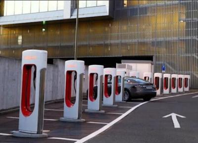 برنامه تسلا برای شارژ خودروهای برقی رقیب