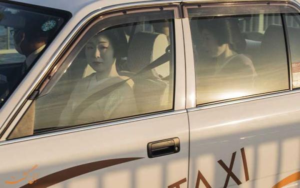 تاکسی و سنت ژاپنی ، عکس روز نشنال جئوگرافیک