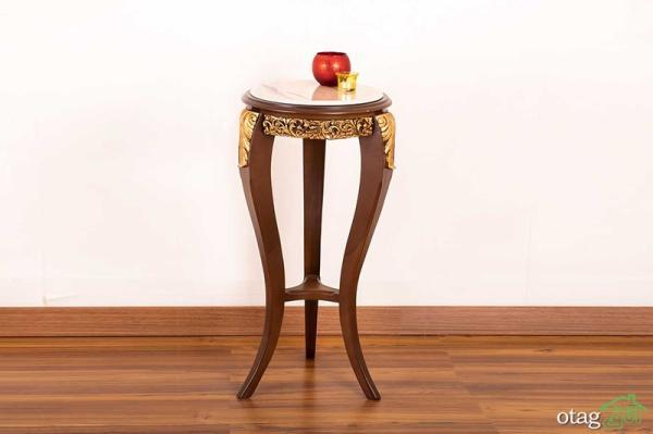 طراحی سایت: انتخاب برترین میز چوبی گرد ساده و مقرون به صرفه از سایت دکورال