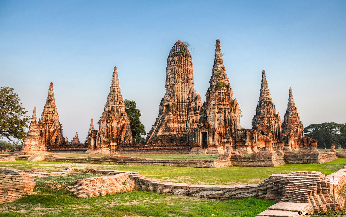 Wat Chai watthanaram معبد چای واتانارام در تایلند